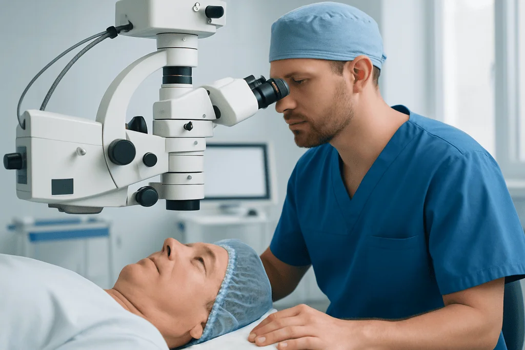 How retinal detachment usually feels before surgery — retinal detachment surgery