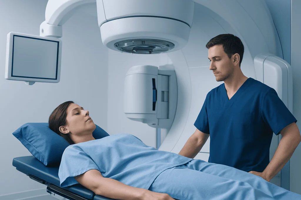 How targeted radiation treatment works — radiation oncology