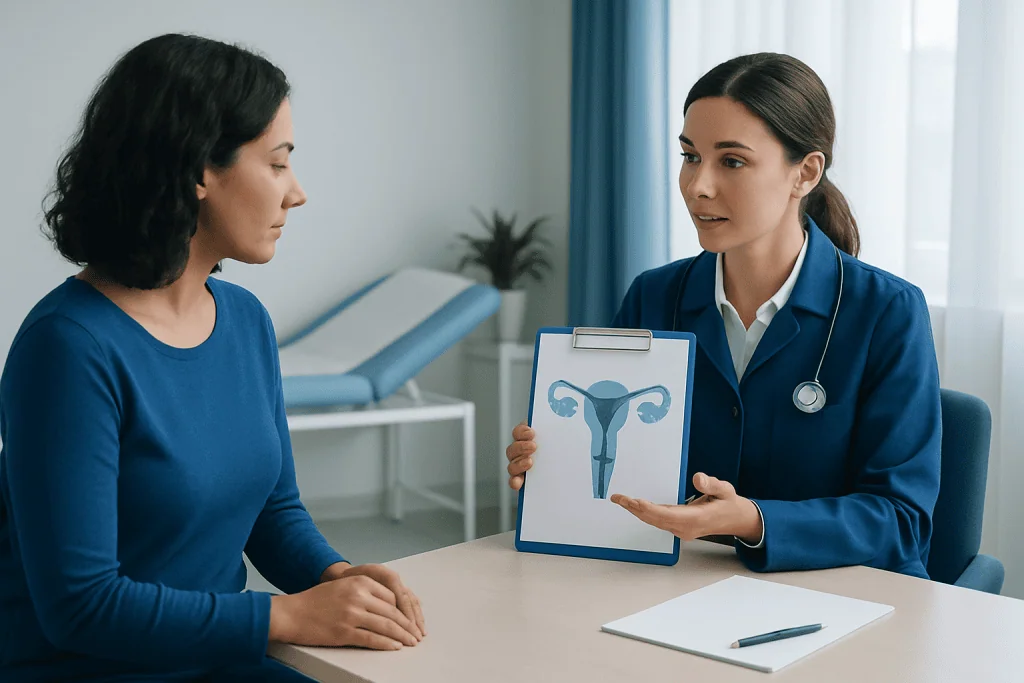 How the procedure works — hysteroscopy