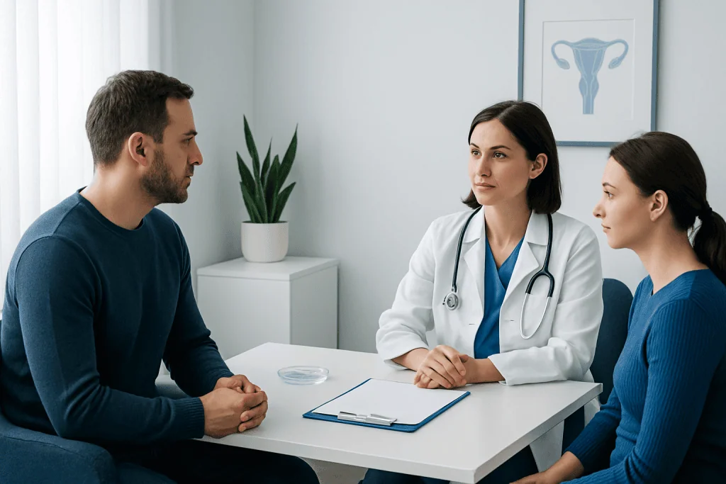 How the Process Works Step by Step — IVF with donor sperm
