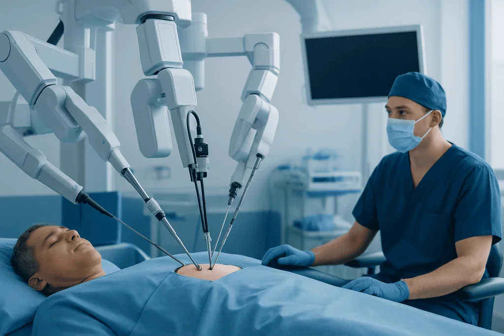 How the Robotic Approach Works — robotic-assisted heart bypass surgery
