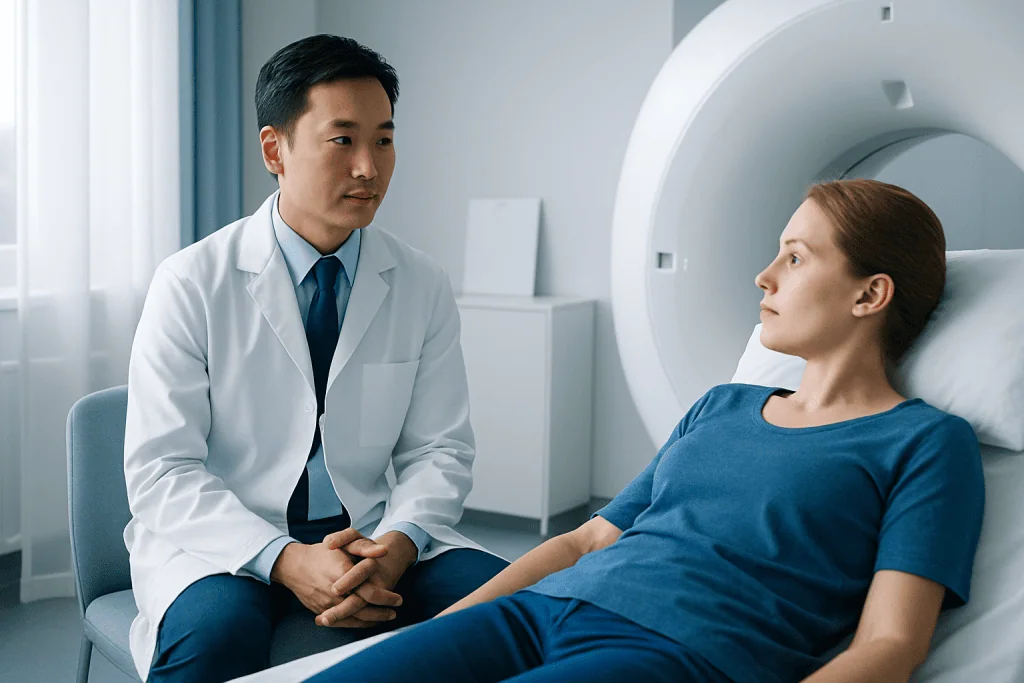 How the Scan Is Performed — MR Angiography