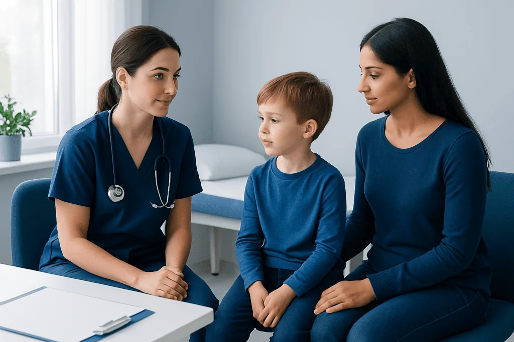 How to explain the test or procedure by age — prepare a child for a medical test or procedure
