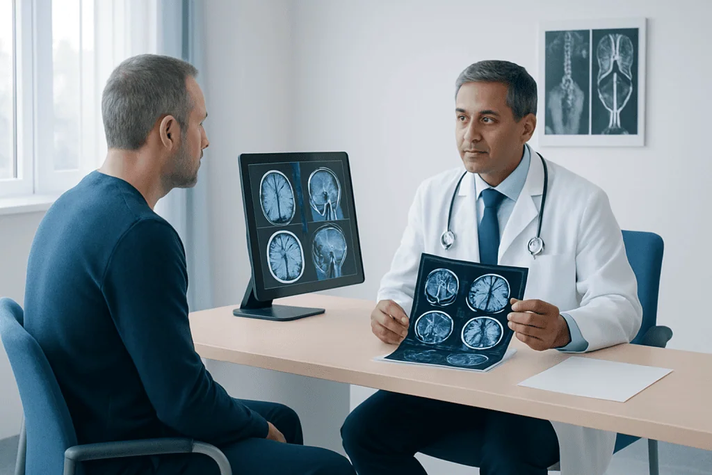 Imaging tests: seeing the brain, spine, and blood vessels — neurological diagnosis