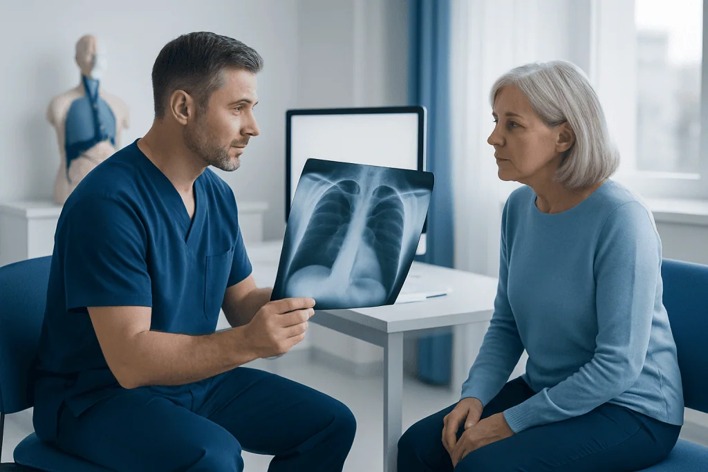 Imaging tests used to look for lung cancer — lung cancer diagnosis