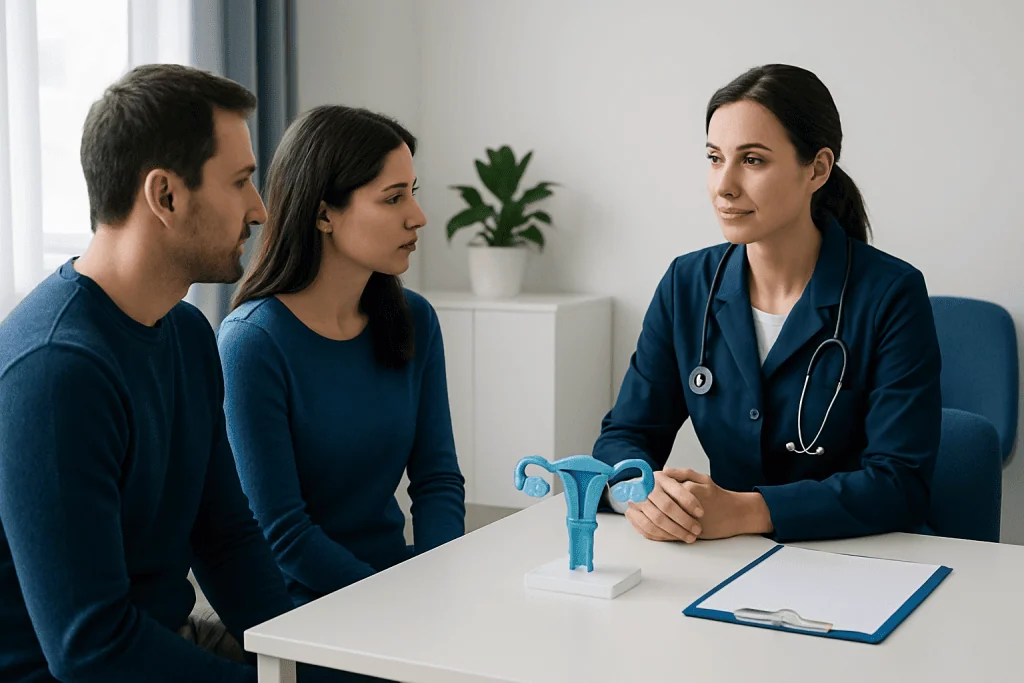 Initial Evaluation Before IVF — IVF with endometriosis