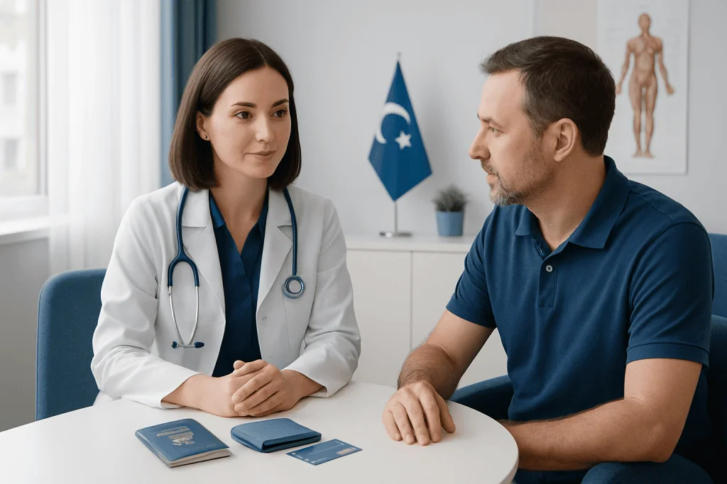 Keeping passports, documents and payment items secure — Turkish hospital valuables