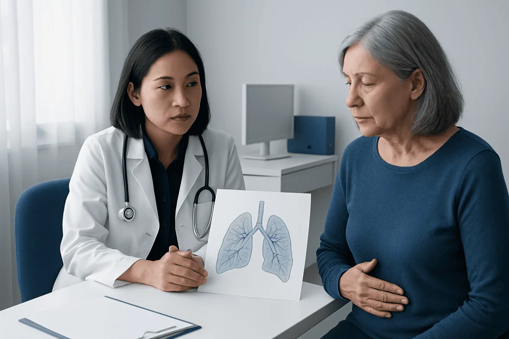 Less Common Symptoms and Signs of Advanced Disease — lung cancer symptoms