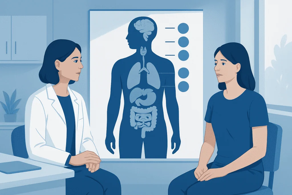 Major glands and common types of hormones — hormones