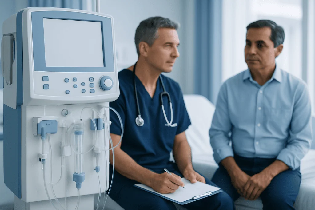 Medical evaluation before kidney transplant surgery — kidney transplant surgery