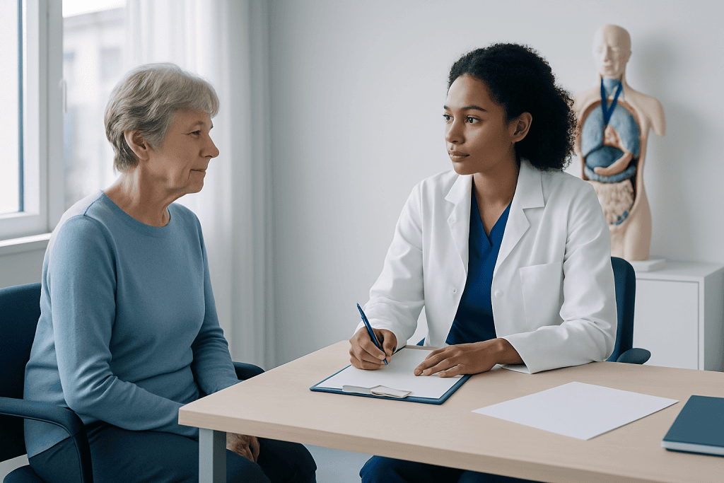 Medical history, physical exam, and first-line tests — cancer diagnosis