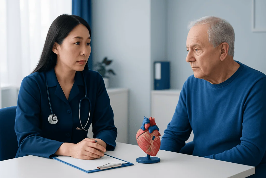 Medical history, risk factors, and possible causes — heart failure diagnosis