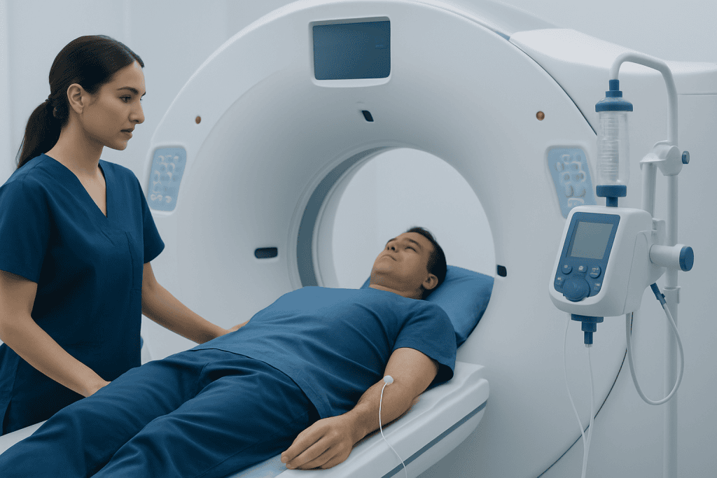 Medical information to share before your appointment — contrast dye imaging in Turkey