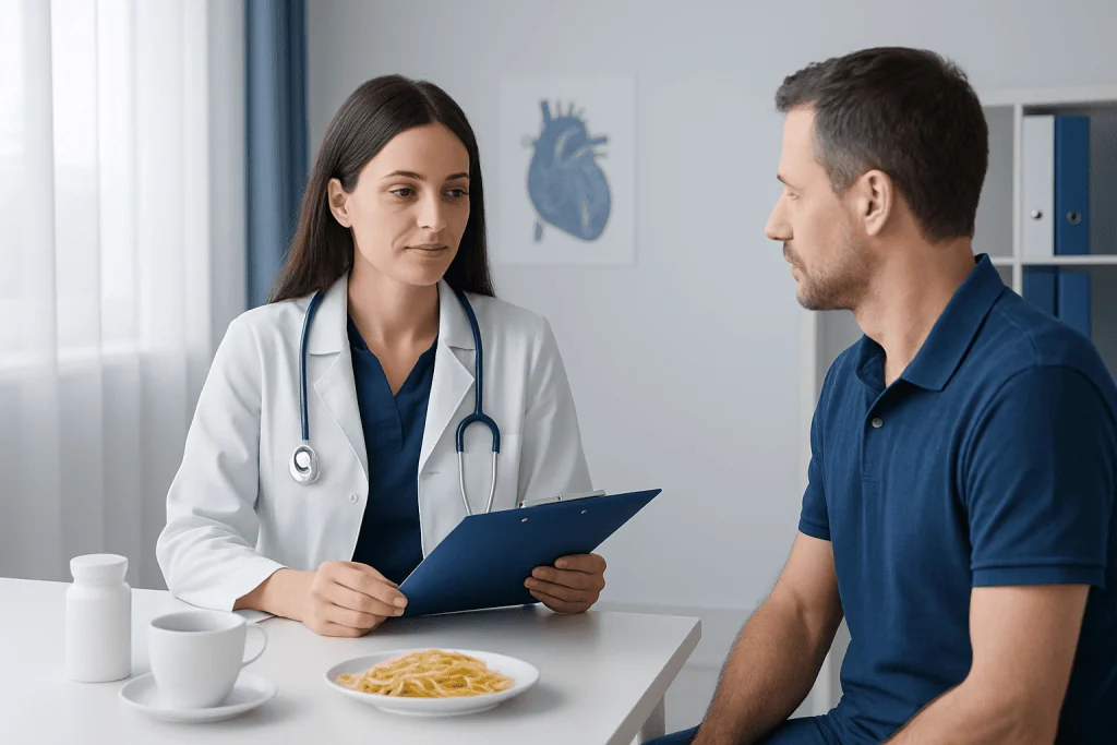 Medication, caffeine and food instructions — Cardiac Stress Test in Turkey