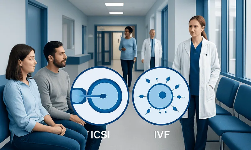 ICSI and IVF fertility treatment options at Acibadem Hospitals Group.