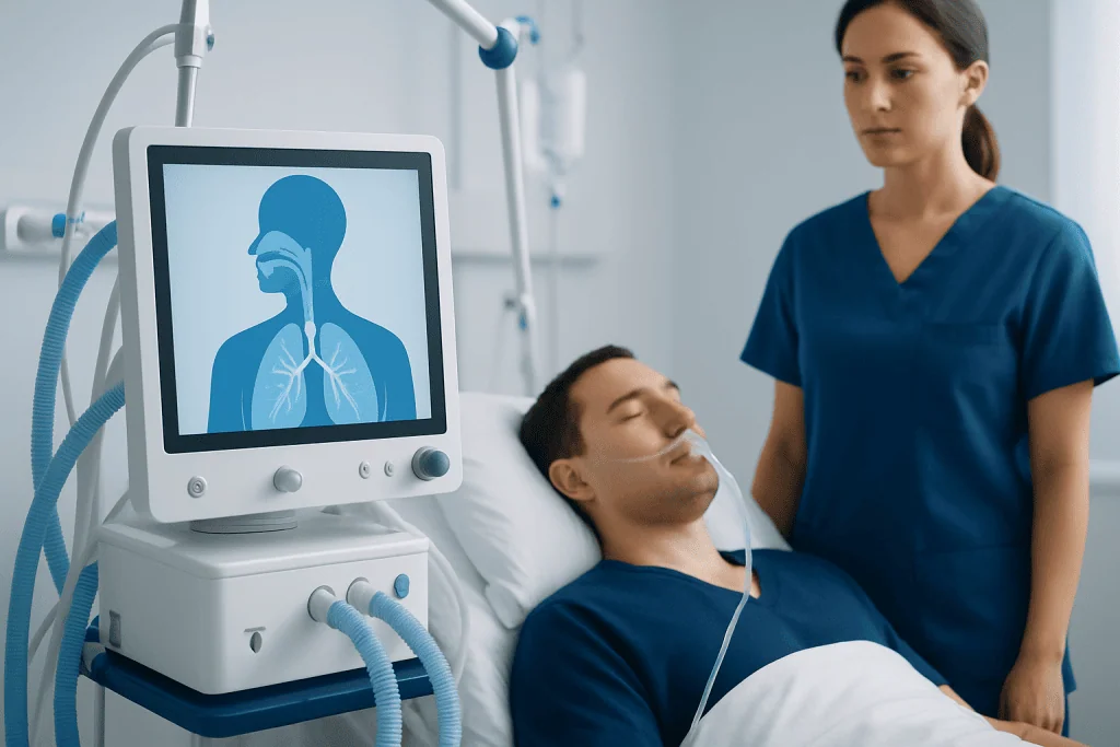 Parts of the respiratory system — respiratory system