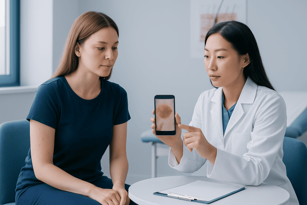 Photos to Bring and How to Take Useful Skin Images — dermatology skin consultation