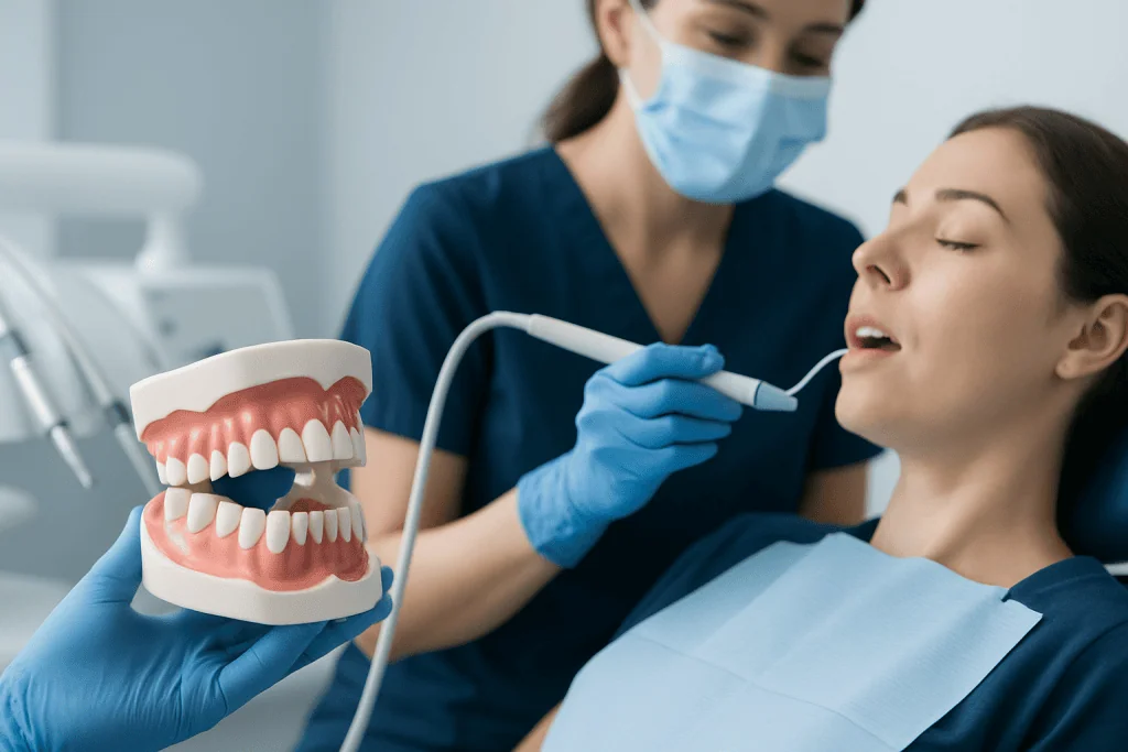 Plaque, Tartar, and Gum Health — professional teeth cleaning
