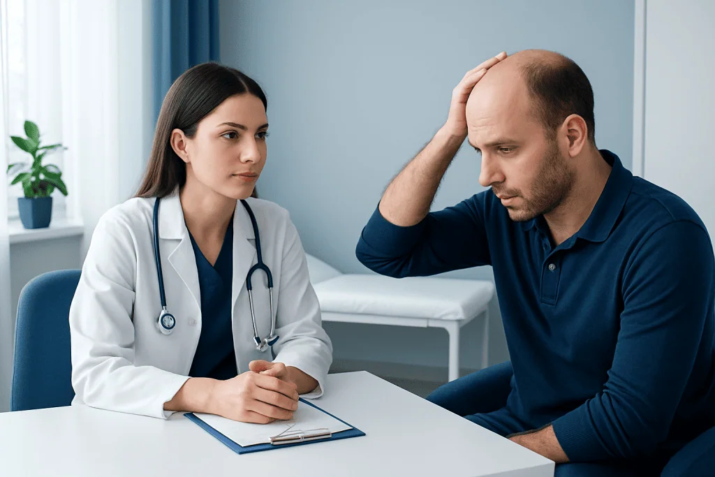 Possible Complications and Risk Factors — hair transplant risks and side effects