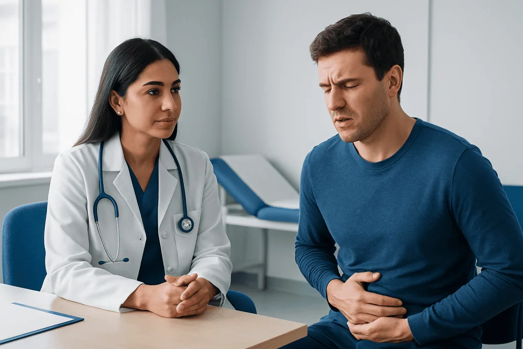 Possible Digestive Causes — diarrhea and abdominal pain