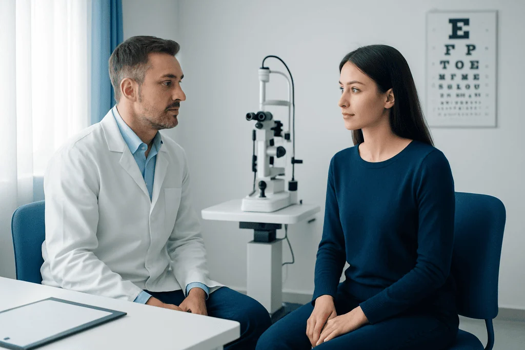 Preoperative Eye Examination — LASIK Eye Surgery