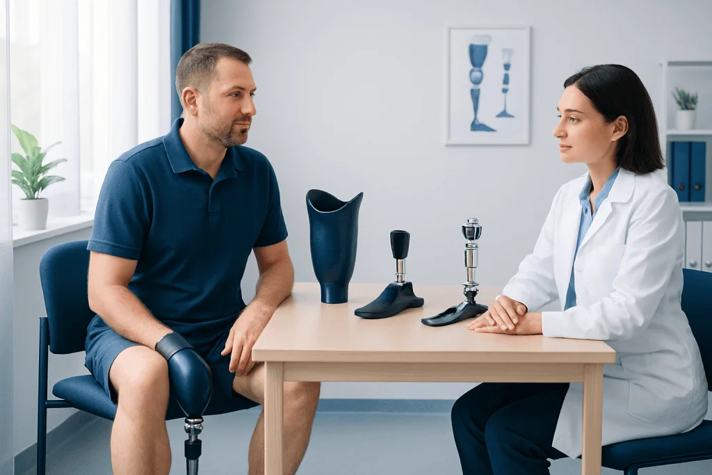 Prosthetic Fitting: Socket, Alignment, and Components — Prosthetic rehabilitation