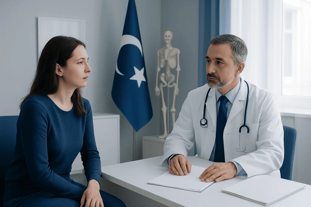 Red flags that suggest a scam or impersonation — official hospital messages in Turkey