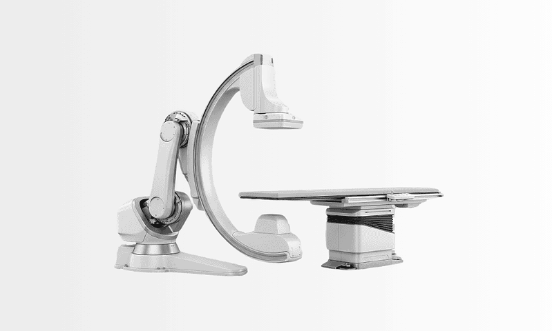 robotic arm angio
