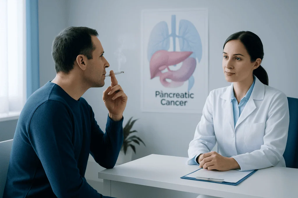 Smoking and Tobacco Use — pancreatic cancer causes