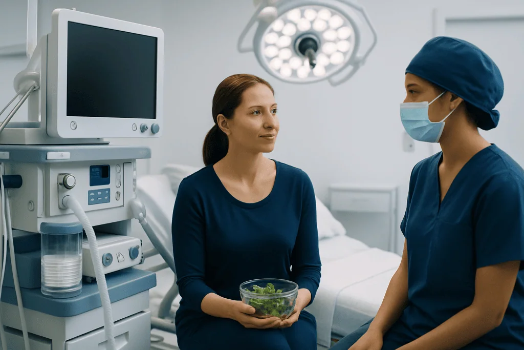 Start with a simple nutrition baseline 2–4 weeks before surgery — Pre-surgery nutrition