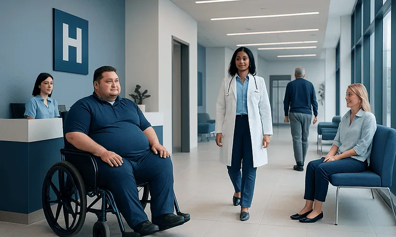Start with your access needs, not just your treatment date — Bariatric accessibility planning
