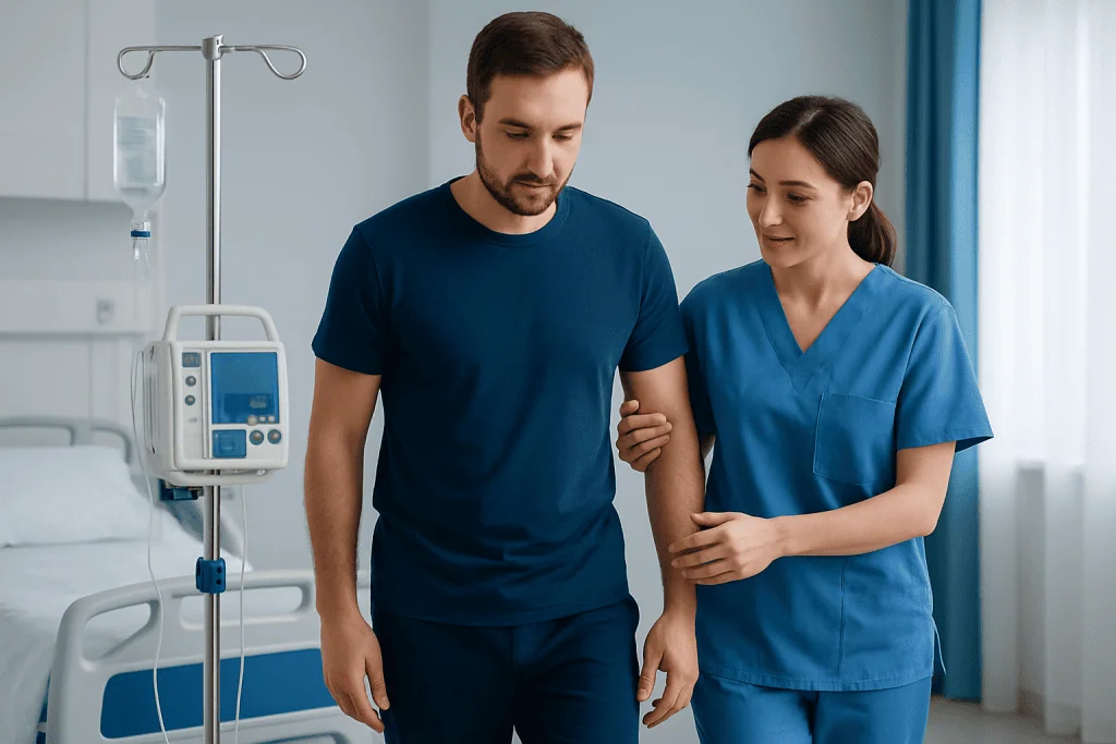 Walking and Gentle Movement After Surgery in Turkey 2 Start with your personal discharge instructions — Walking after surgery in Turkey
