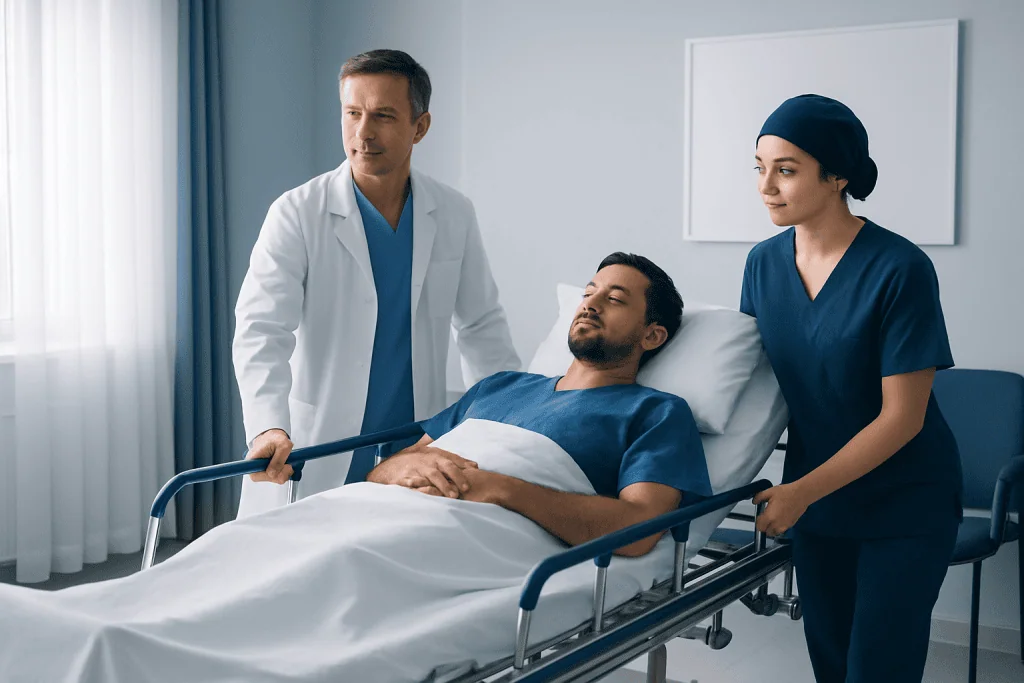 Stretcher transport: for comfort, monitoring and safety — in-hospital patient transport in Turkey
