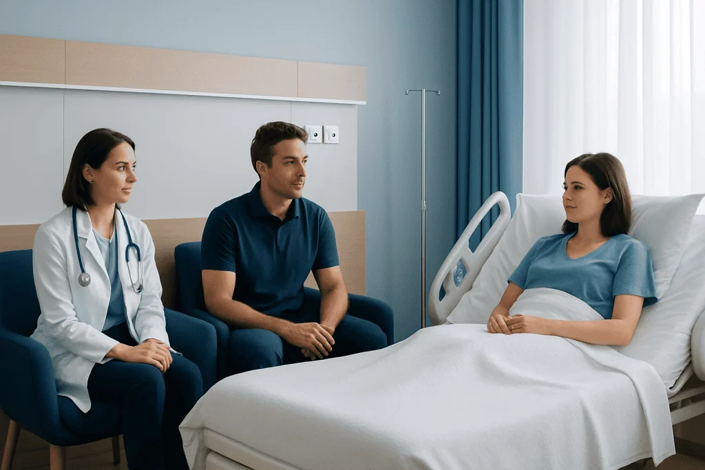 Suites and upgraded rooms: comfort and family logistics — hospital room options in Turkey