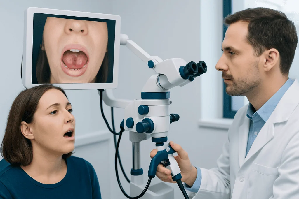 Symptoms — tonsillitis