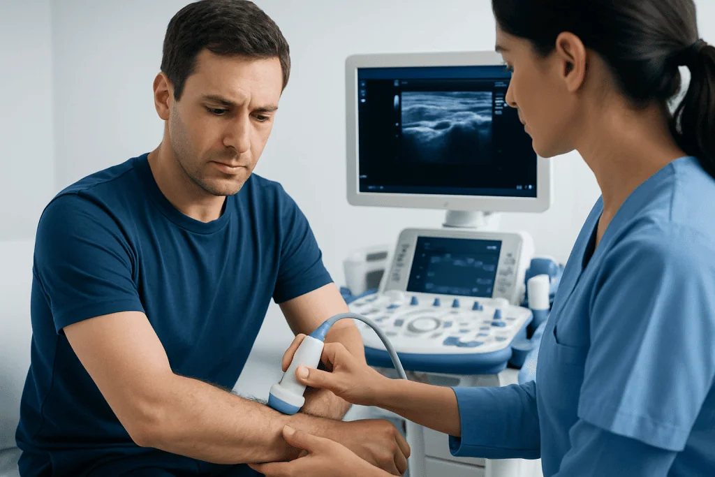 Symptoms — Tennis elbow