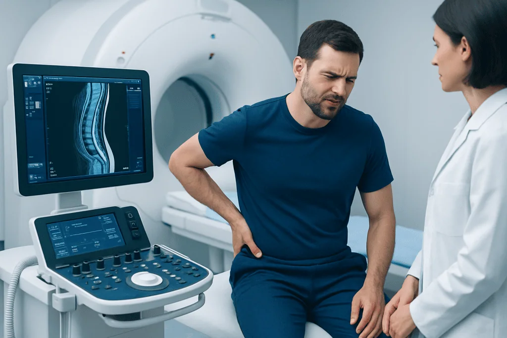 Symptoms — spinal cord tumor