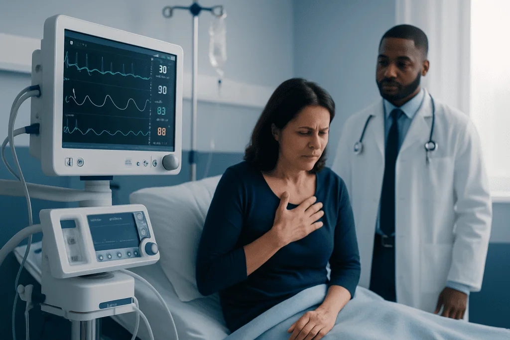 Symptoms — pericarditis