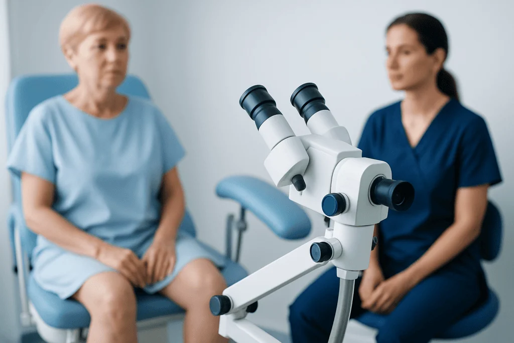 Symptoms — vaginal atrophy
