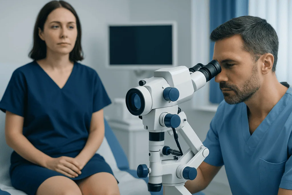 Symptoms — lichen sclerosus