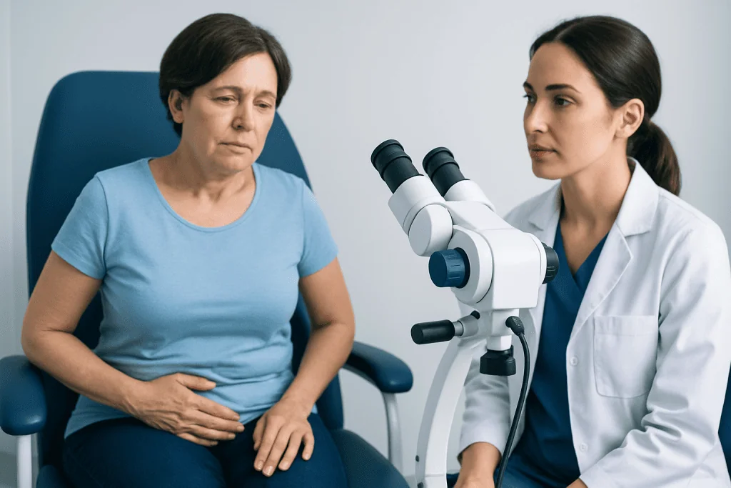 Symptoms — Uterine Prolapse