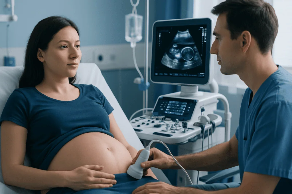 Symptoms — placenta previa