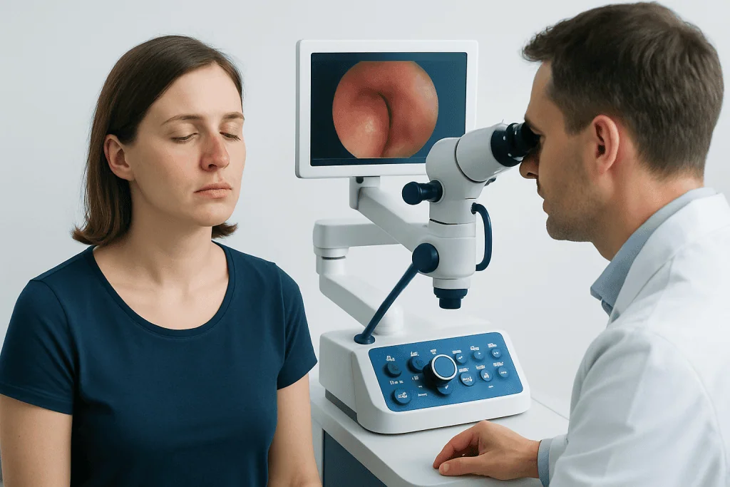 Symptoms — nasal fracture