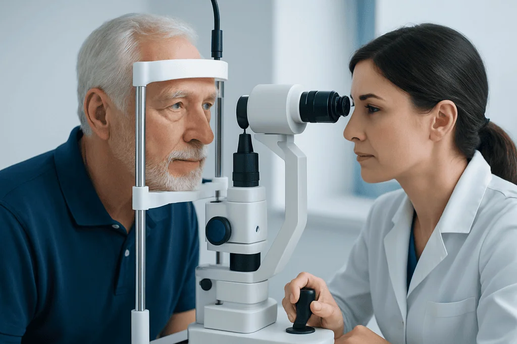 Symptoms — retinal detachment