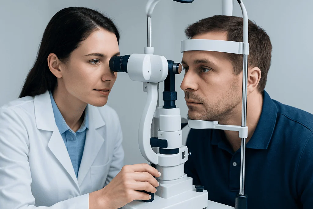 Symptoms — Central Retinal Vein Occlusion