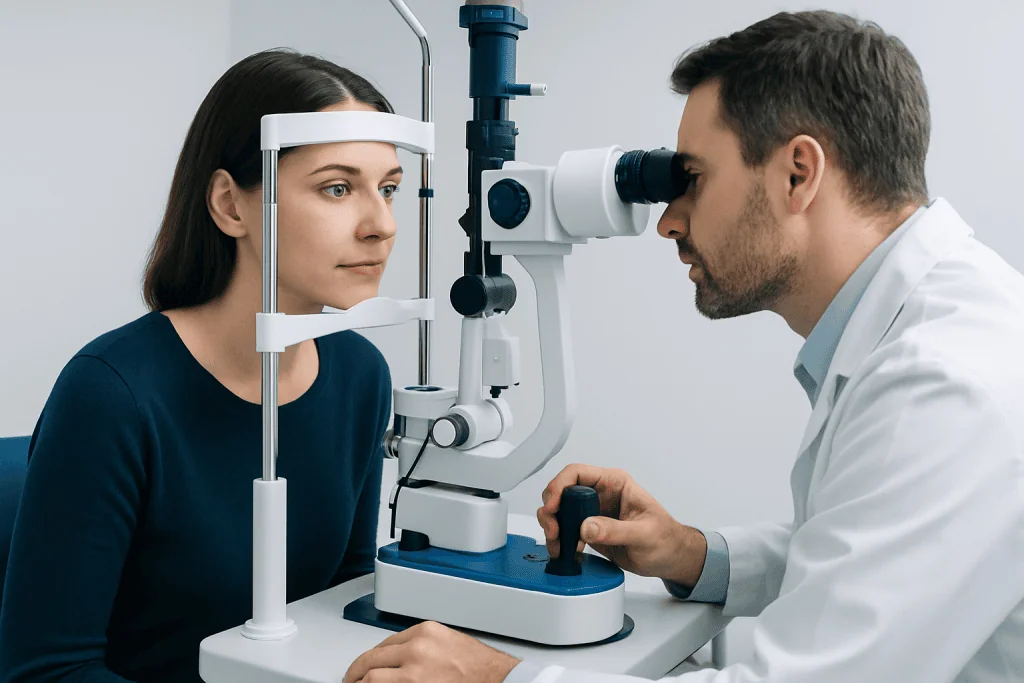 Symptoms — Hyperopia