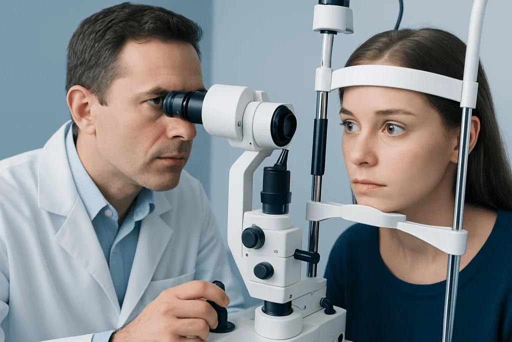 Symptoms — Corneal Ulcer