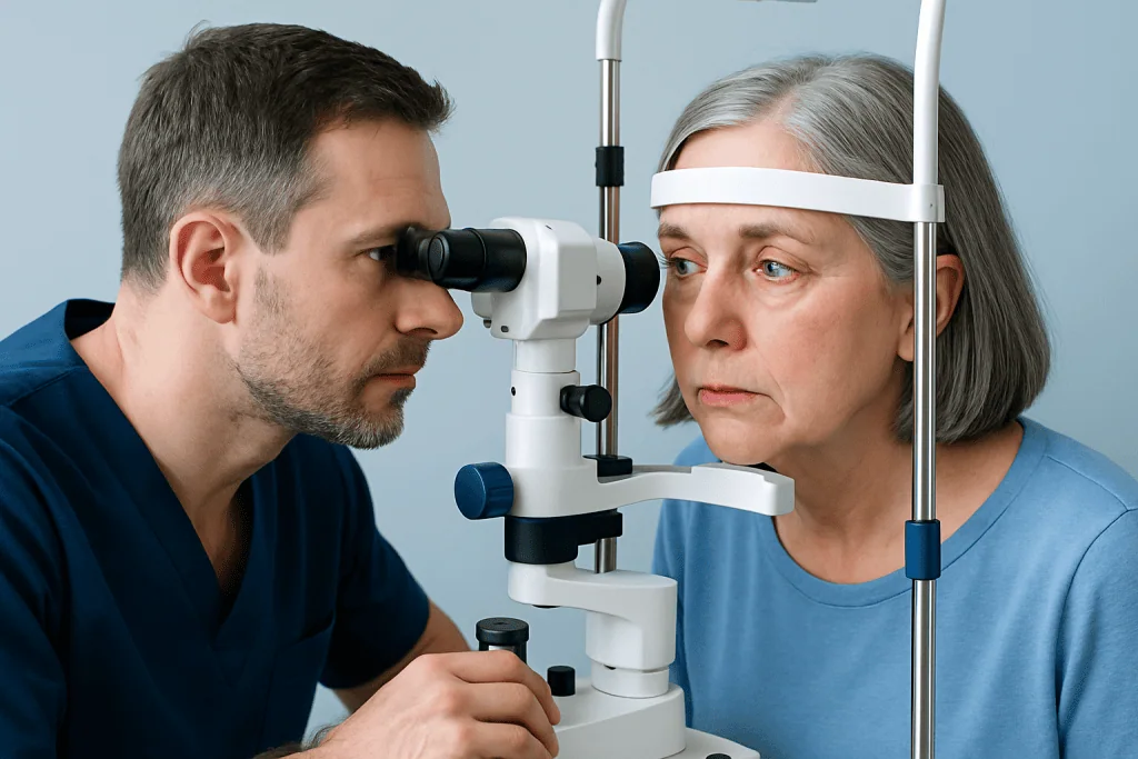 Symptoms — Blepharitis
