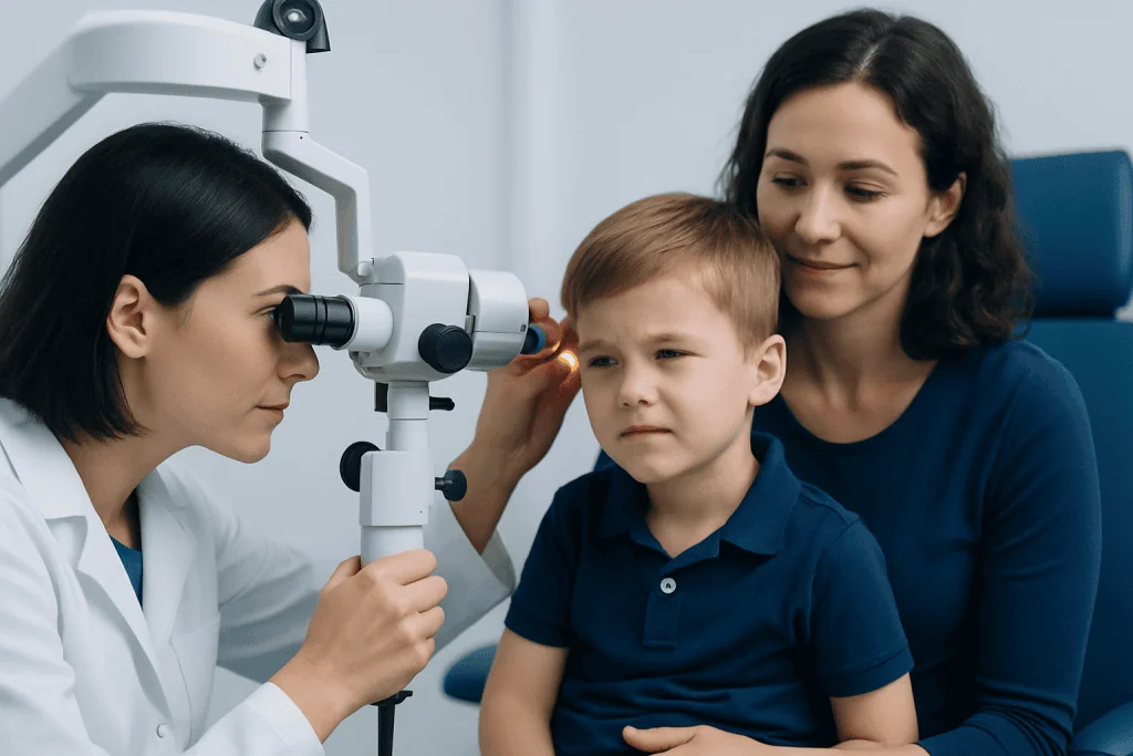 Symptoms — Middle Ear Infection in Children