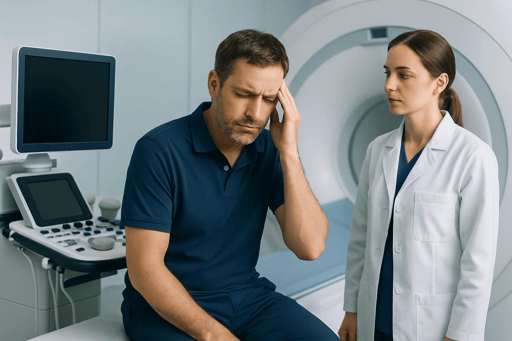 Symptoms — vestibular neuritis